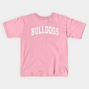 bulldogs mascot Kids T-Shirt